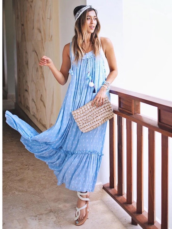 Misa Los Angeles Dresses & Skirts - Misa Los Angeles Tassel Thale Maxi Dress